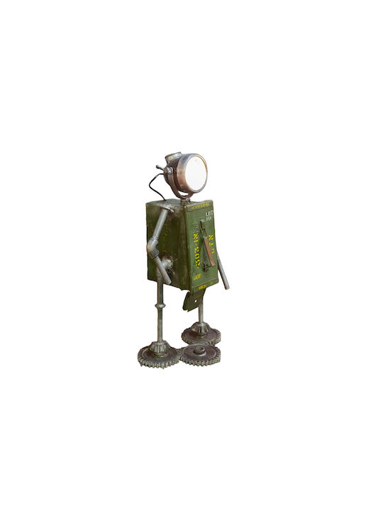 SPECIAL OBJECTS "Robot" Dekorative Lampe mit Fassung für E27 Lampe Grün