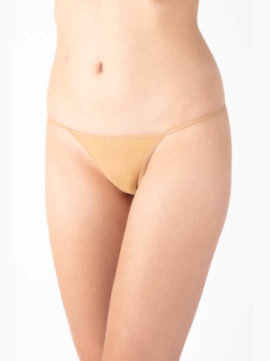 Elite Form Women's String Beige