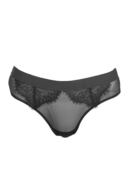 Femeie Brazilia cu Dantelă Negru