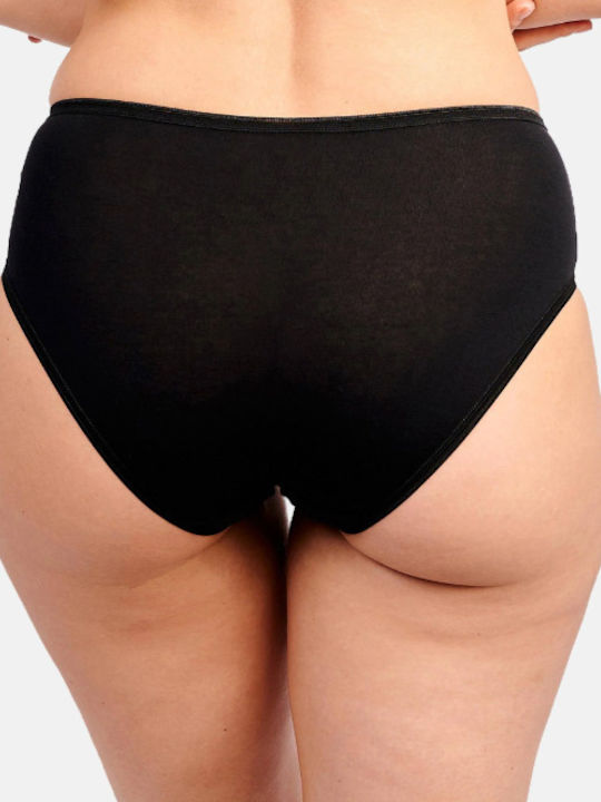 Damen Slip Schwarz