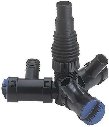 Oase Διακλαδωτής με Θηλυκό Σπείρωμα 25.4mm Μαύρο