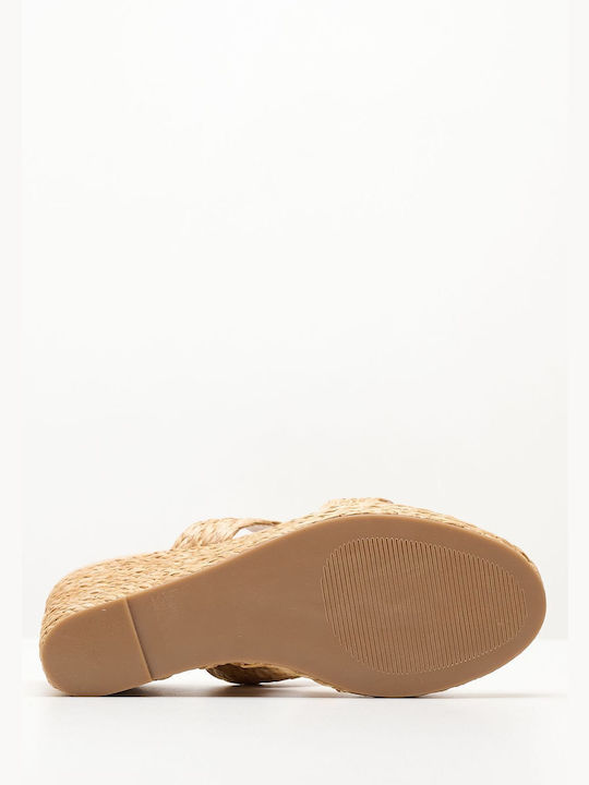 Women's Platform Shoes Beige SM11001009-02002-166