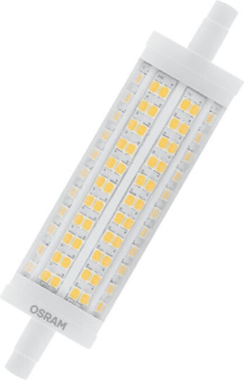Ledvance Λάμπα LED 18.2W 118mm για Ντουί R7S Θερμό Λευκό 2452lm