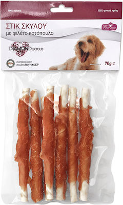 Pet Camelot Diamondlicius Sticks Hund mit Huhn 70gr 1475