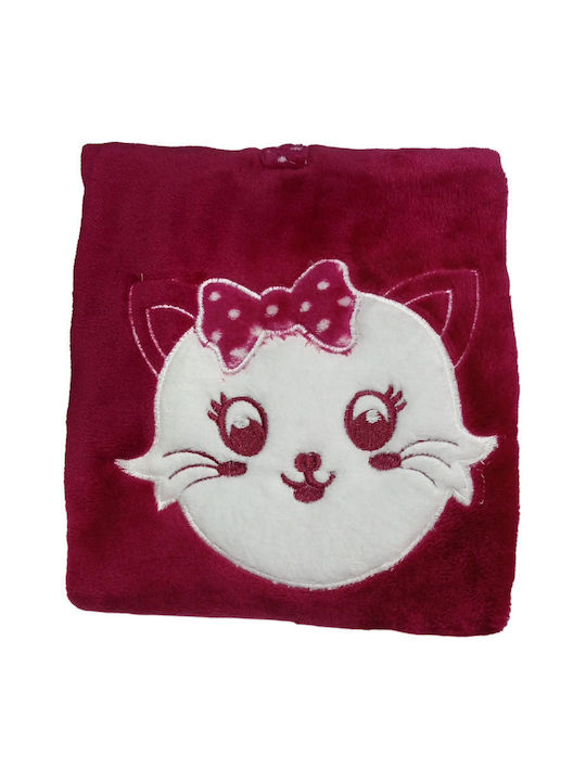 Lydia Creations De iarnă Set Pijamale pentru Femei Fleece Burgundy