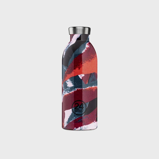 24Bottles Clima Μπουκάλι Θερμός Ανοξείδωτο BPA Free 500ml Πολύχρωμο