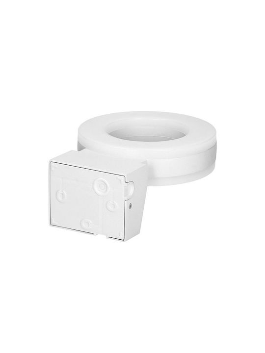 Redled Стенно Външно Плафонно Осветление LED IP65 20W с Естествено бяло Светлина 19.6x15x8.2εκ.