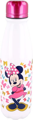 Gim Παγούρι Αλουμινίου Minnie So Edgy Bows σε Ροζ χρώμα 600ml