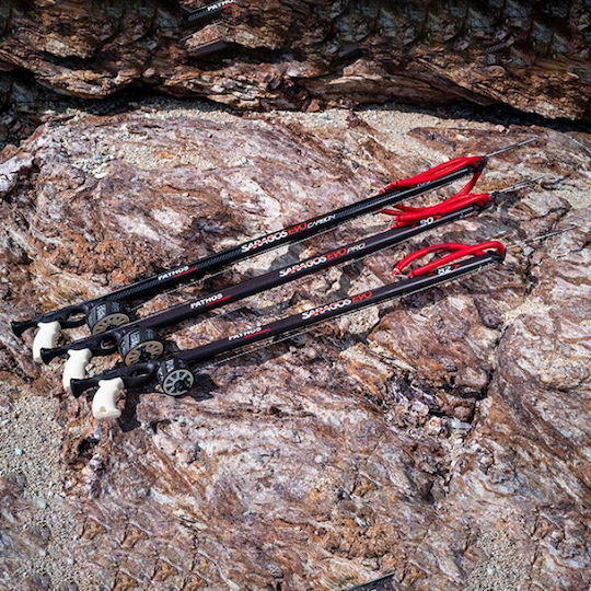 Pathos Speargun with Rubber Saragos Evo Carbon 50cm Without Guide E1711