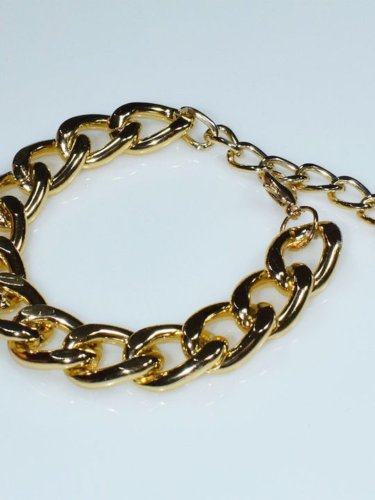 Bizoutaki Bracelet Chain made of Brass Gold Plated