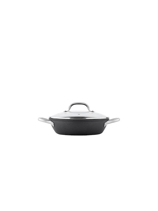 Boj Pots Set of Aluminum with Non-stick Coating Black 3pcs