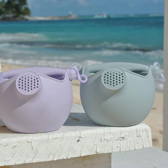 Scrunch Silicone Beach Watering Can Brown