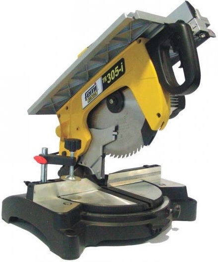 Femi TR 305i Kapp- und Gehrungssäge Elektrisch 1400W Zwei Arbeitsgänge Scheibendurchmesser 305mm