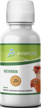 Avianvet Vermin Food Supplement for Songbirds Treatment for Birds Gastrointestinal 100ml