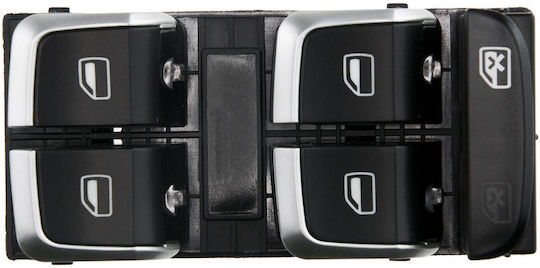 NTY Car Window Switch for Audi A1 / Q3 2011 10pin Black