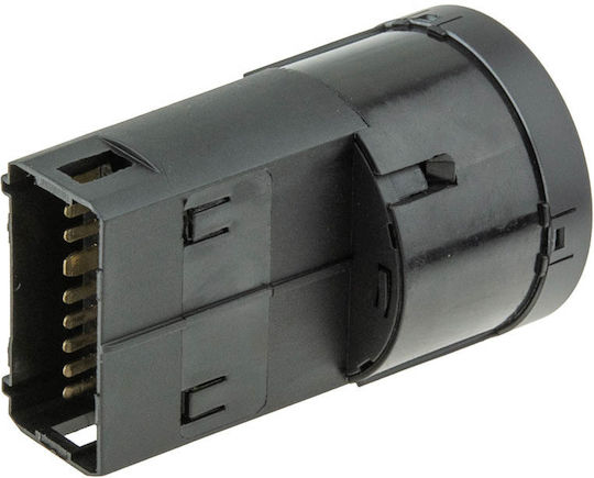 NTY Lichtschalter Auto für Audi A4 17pin Schwarz