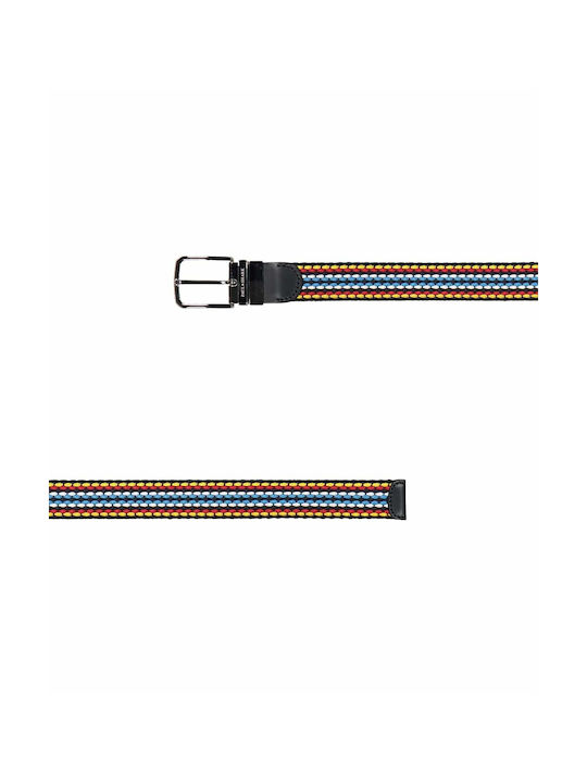 Paul & Shark Men's Knitted Fabric Webbing Belt Elastic Belt Multicolour