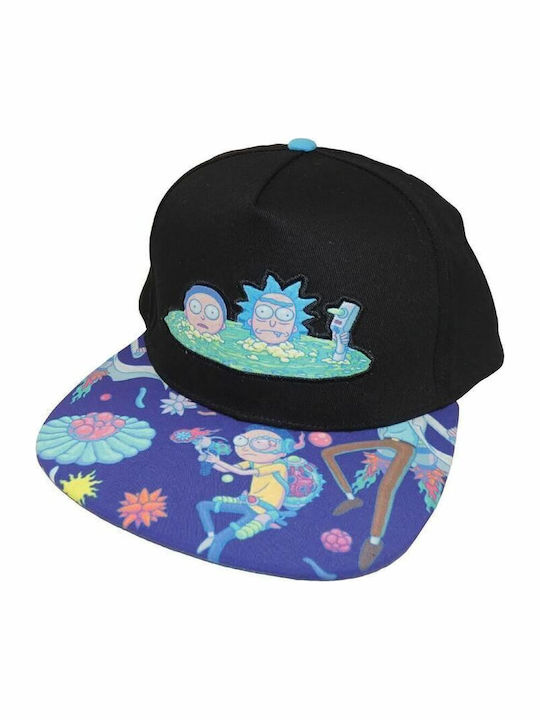 Men's Snapback Cap Black