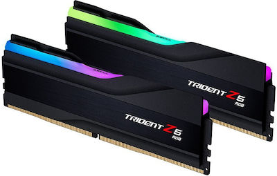 G.Skill Trident Z5 48GB DDR5 RAM με 2 Modules (2x24GB) και Ταχύτητα 6400 για Desktop