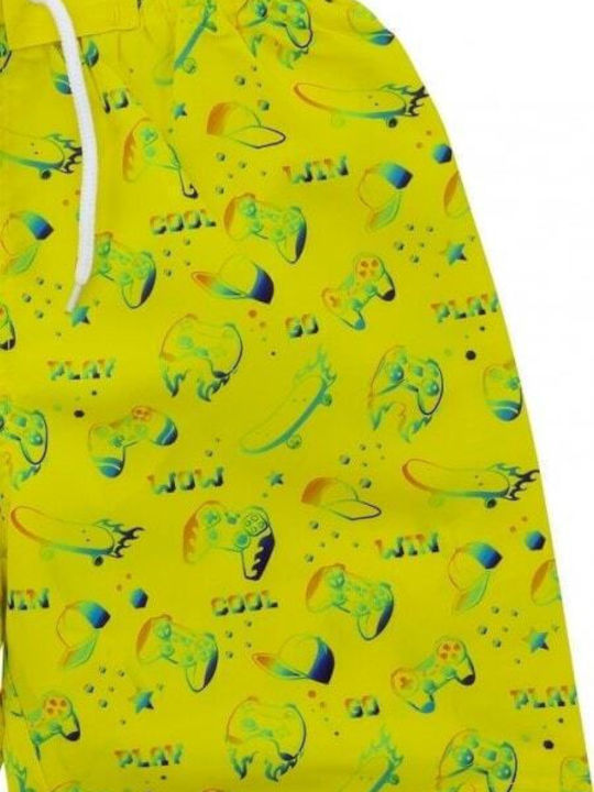 Funky Kids Swimwear Swim Shorts Yellow