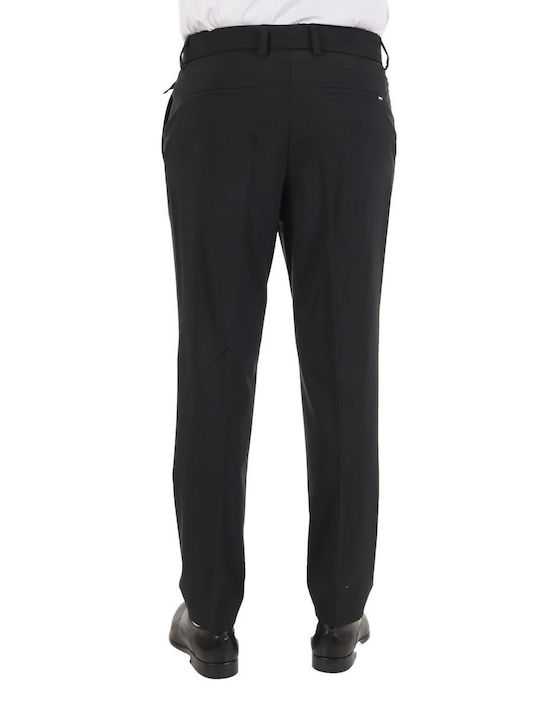 Hugo Boss Herrenhose Chino in Relaxed Passform Schwarz