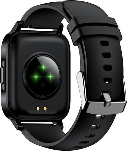 Egoboo M5 Smartwatch with Heart Rate Monitor (Black)