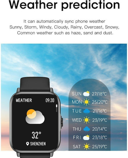 Microwear A01 Smartwatch (Argintiu)