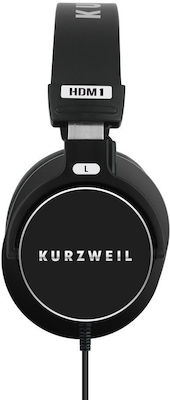 Kurzweil HDM1 Wired Over Ear Studio Headphones Blacα