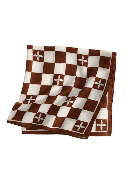 Intimonna Women's Scarf Brown P343-2