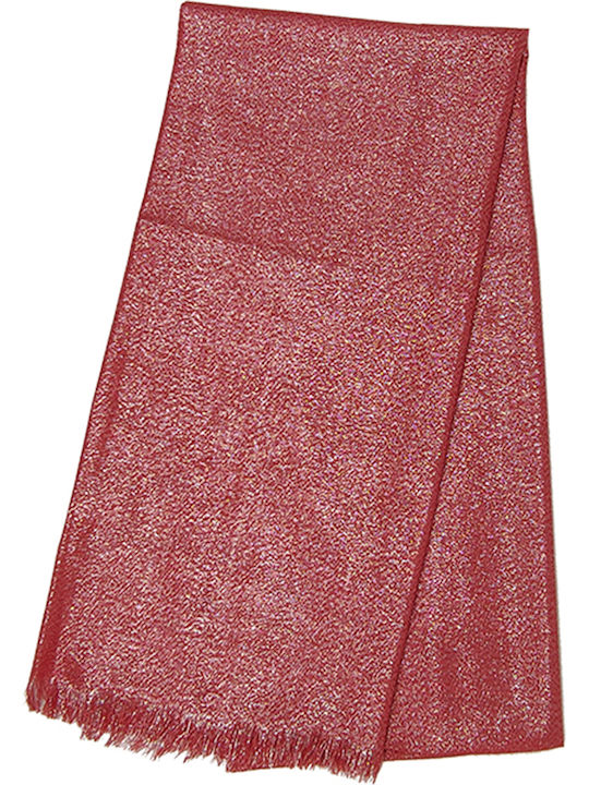 Gift-Me Women's Silk Scarf Red GPA-1010-REDS