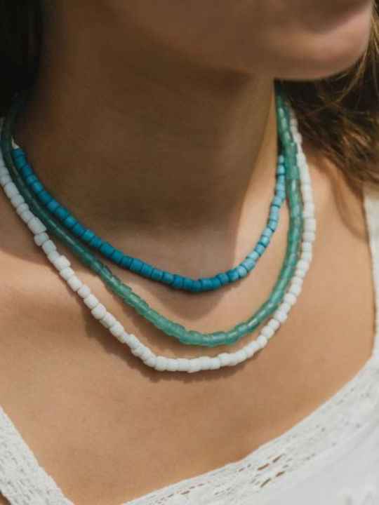 Synchronia Choker Γαλάζιο