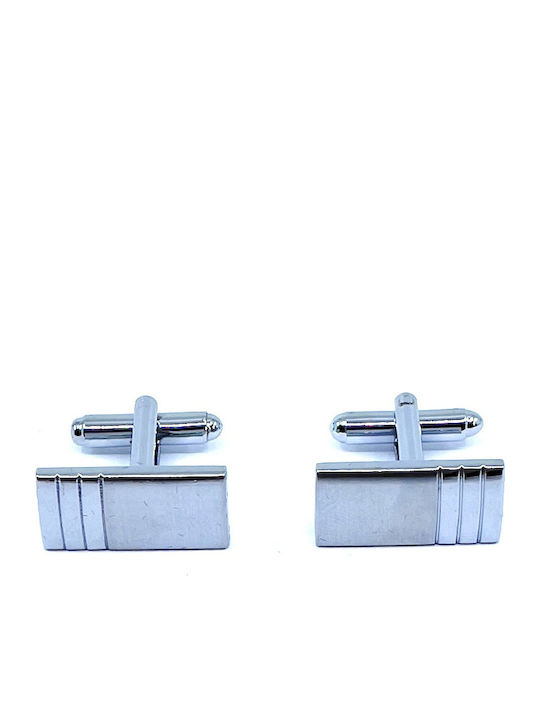Legend Accessories Мансети от Silver в Сребрист Цвят