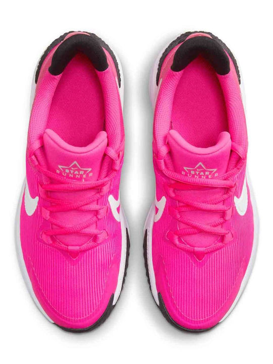 Star Runner Star Runner 4 Kids Sports Shoes Running with Laces Fuchsia