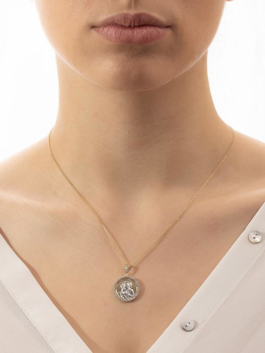 Eforo Charm Talisman Din Aur Galben 14 Carate