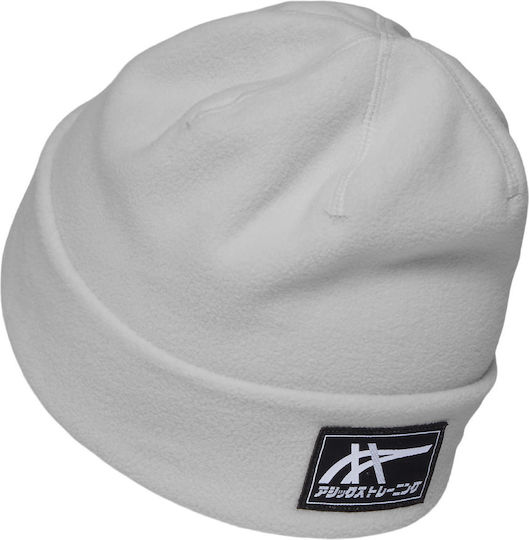 Winterized Beanie Unisex Fleece Σκούφος Πλεκτός σε Γκρι χρώμα