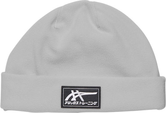 Winterized Beanie Unisex Fleece Σκούφος Πλεκτός σε Γκρι χρώμα