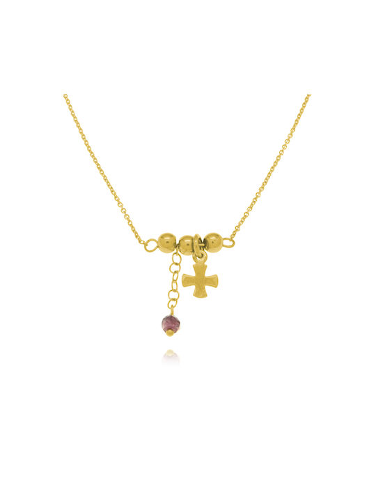 Arapinis Necklace from Gold 9 K