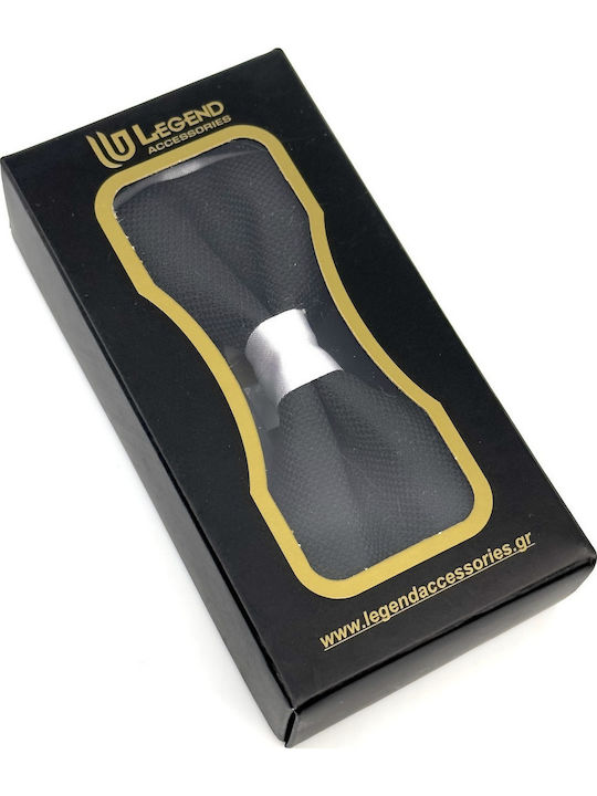 Legend Accessories Set Fliege mit Taschentuch Weiß