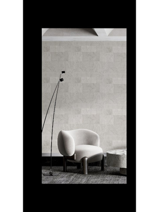 Wallpaper Textum Vinyl Gray L1005xW53cm