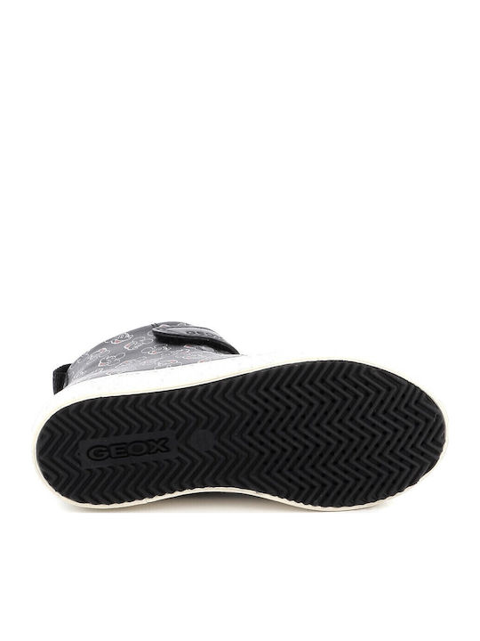 Kalispera Παιδικά Sneakers High με Σκρατς Ασημί