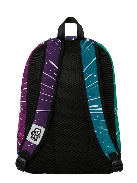 Zakcret Space Junk Schulranzen Rucksack Junior High-High School in Blau Farbe