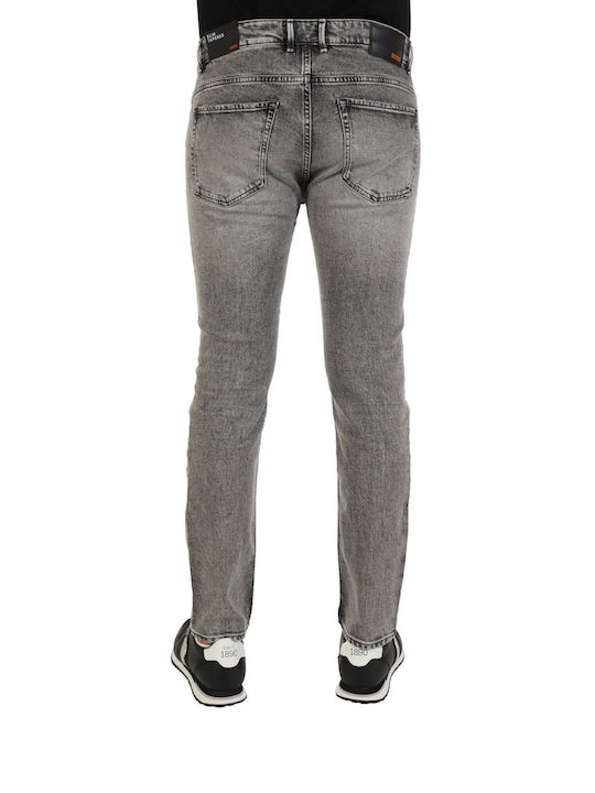 Hugo Boss Herren Jeanshose in Slim Fit Gray