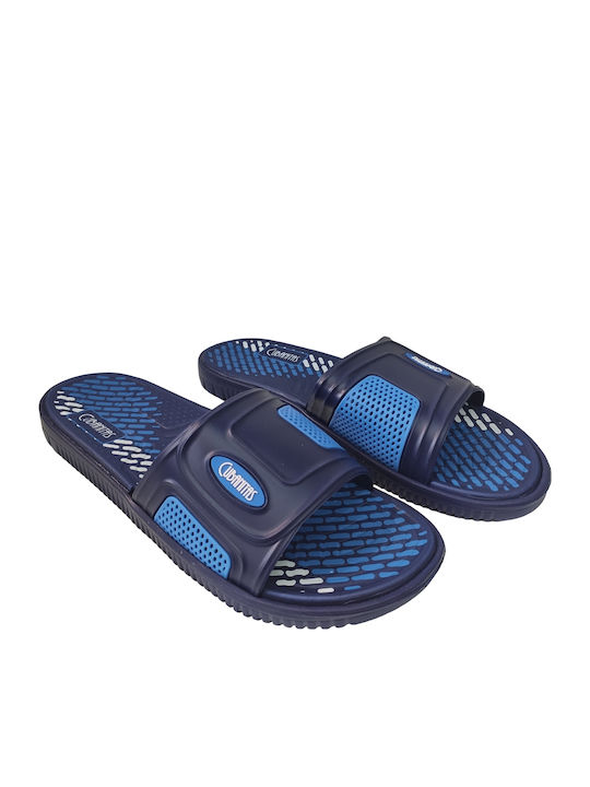 Men's Slides Blue