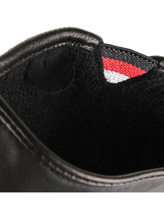 Schwarz Leder Handschuhe