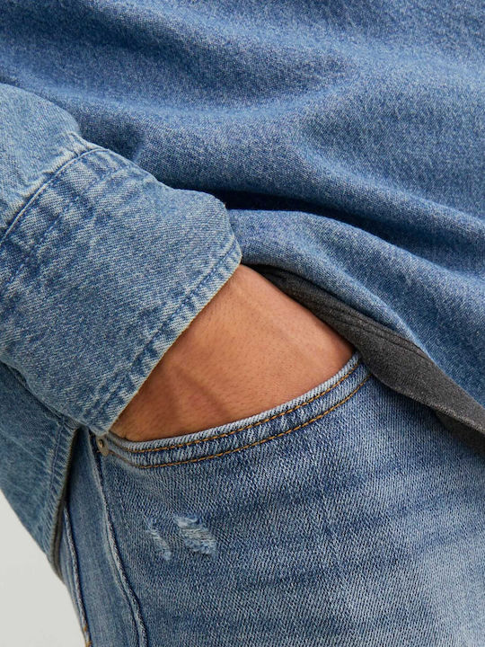 Herren Jeanshose mit Regulär Tapered Anwendung Blau
