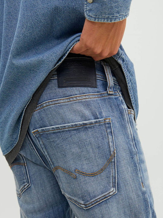 Herren Jeanshose mit Regulär Tapered Anwendung Blau