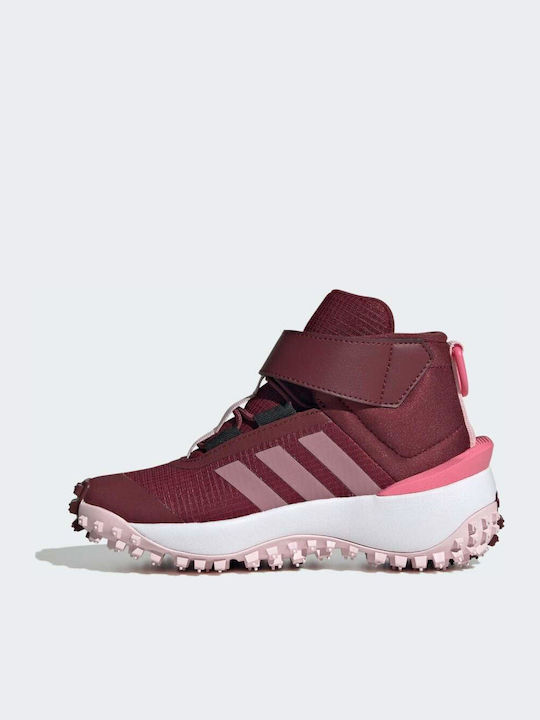 Παιδικά Μποτάκια Πεζοπορίας Fortatrail με Σκρατς Shadow Red / Wonder Orchid / Clear Pink