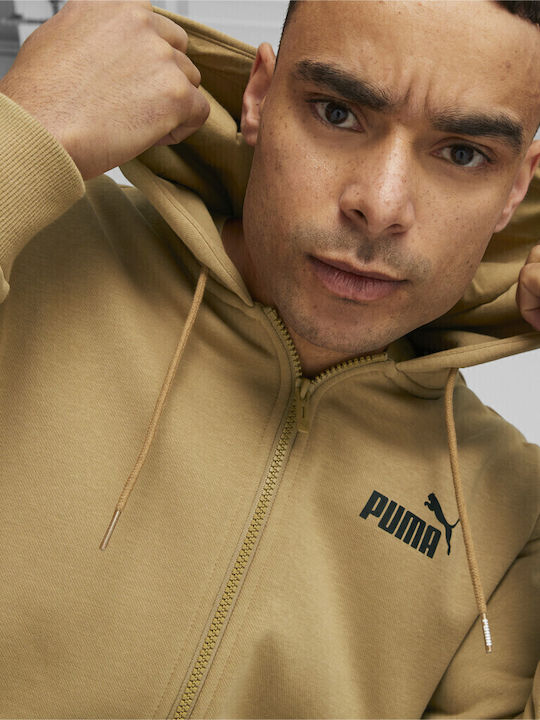 Ess+ Sweatshirt with Hood Beige