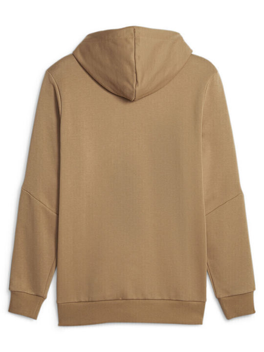 Ess+ Sweatshirt with Hood Beige