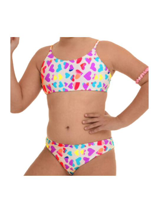 MiandMi Costum de baie pentru copii Bikini Multicolor
